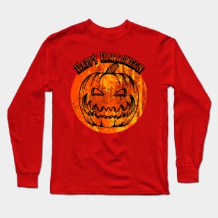 Happy Halloween Graphic Long Sleeve T-Shirt